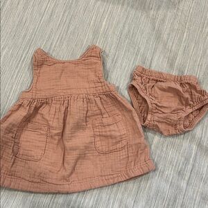 Little Planet Carter's Organic Pink Baby Dress